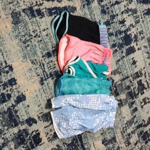 5 pairs Nike and under armor